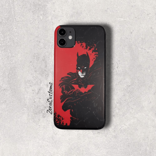 Red Batman Mobile Skin and Wrap - All Brands & Models - Sneakers Passion