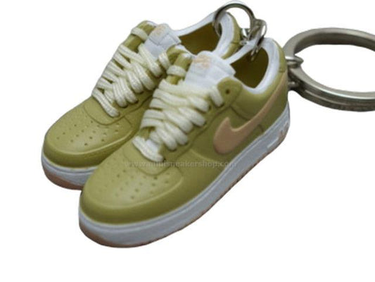 Mini Sneaker keyrings Nike Air Force - Linen (2001) - Sneakers Passion