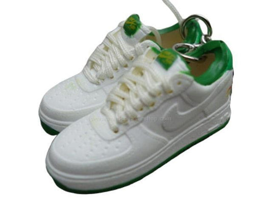 Mini Sneaker keychains 3D Nike Air Force - West Indies - Sneakers Passion