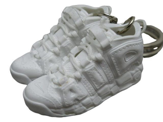 Mini 3D sneaker keychains Air Up Tempo - White - Sneakers Passion