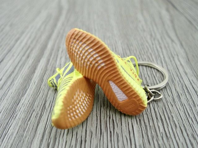 Mini Sneaker Keychains YZY  Citrus - Sneakers Passion