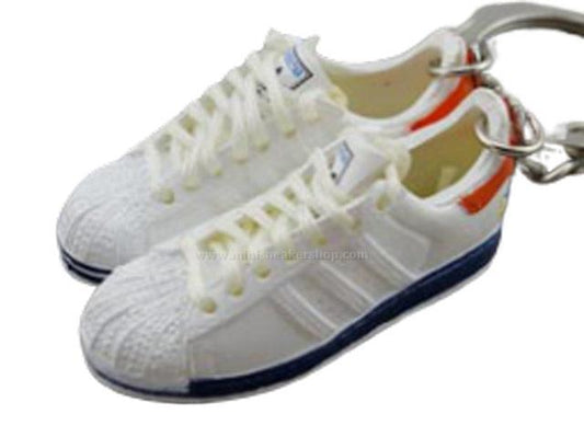 mini 3D sneaker keychains Superstar  New York 35th (2005) - Sneakers Passion