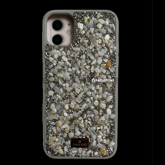 Swarovski White Crystalline iPhone Case - Sneakers Passion