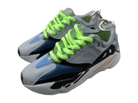 Mini Sneaker Keychains YZY  700 - Wave Runner - Sneakers Passion