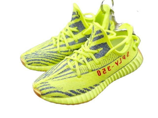 Mini Sneaker Keychains YZY  Citrus - Sneakers Passion