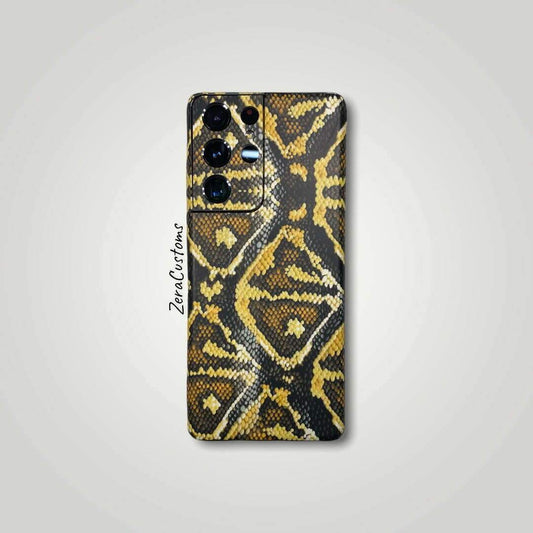 Yellow Snake Mobile Skin and Wrap - All Brands & Models - Sneakers Passion