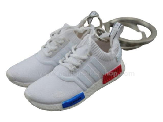 Mini Sneaker Keychains NMD white OG - Sneakers Passion