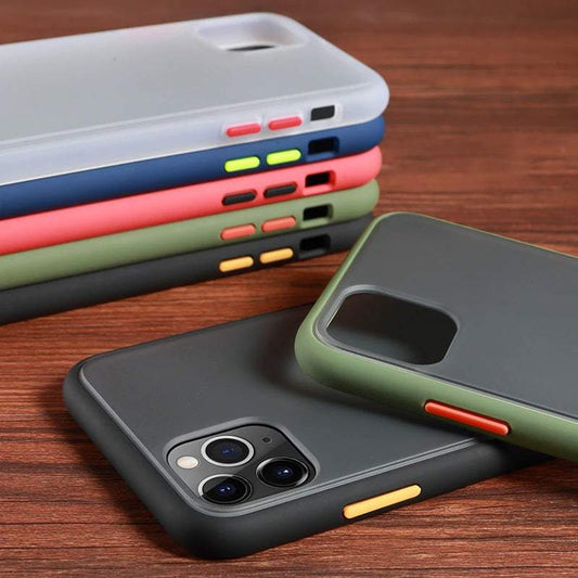 Transparent Matte Back Case Cover for iPhone - Sneakers Passion