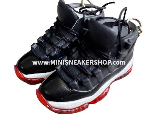 Mini 3D sneaker keychains AJ 11 Playoffs - Sneakers Passion