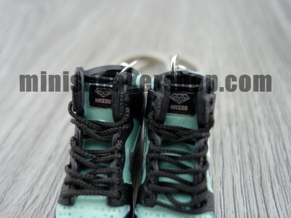 mini sneaker keychains Dunk High Diamond - Sneakers Passion