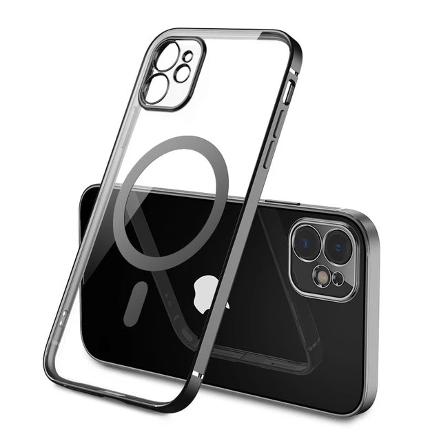 MagSafe Clear Ultra Thin Case Cover For iPhone 12 - Sneakers Passion