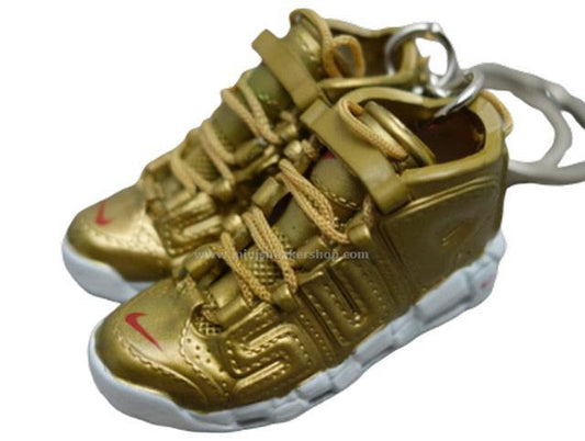 Mini 3D sneaker keychains Air Up Tempo - GOLD - Sneakers Passion